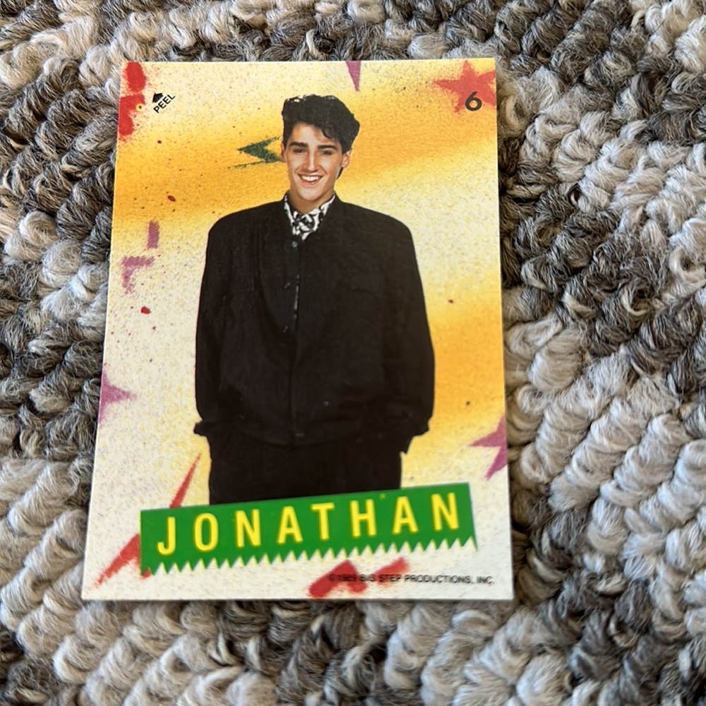 Vintage Collectible New Kids on the Block trading cards